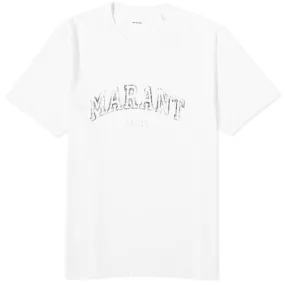 Isabel Marant Honore College Logo T-ShirtWhite