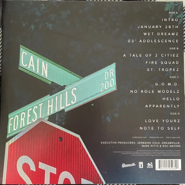 J. Cole ~ 2014 Forest Hills Drive