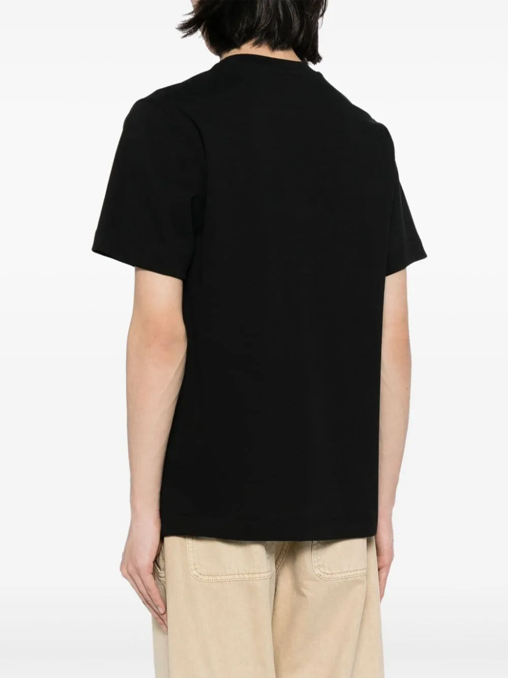 Jacquemus T-Shirt noir patch logo