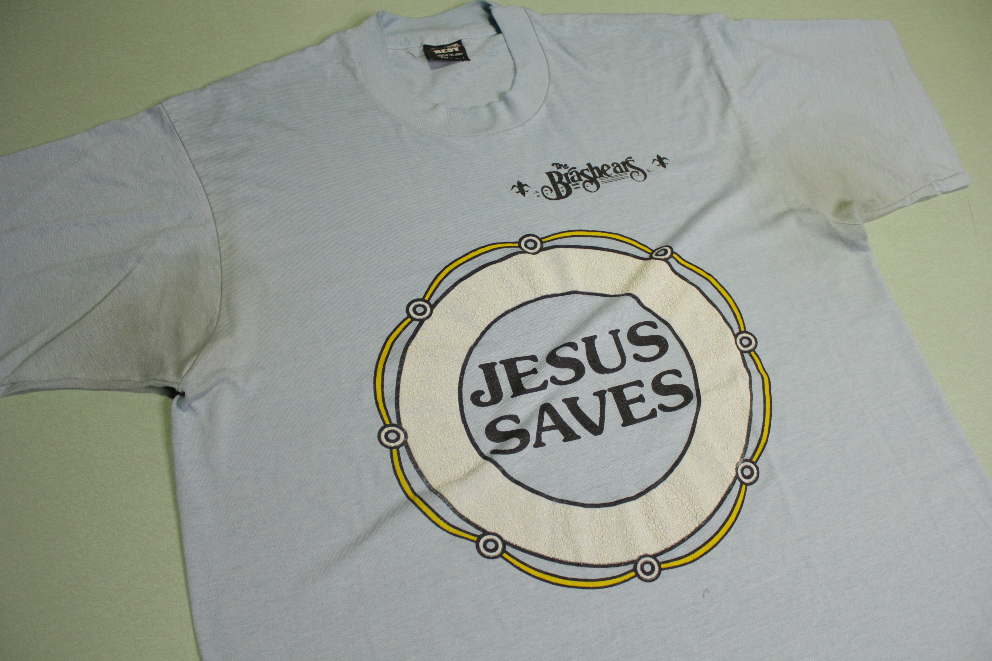 Jesus Saves The Brashears Vintage 90's Single Stitch USA T-Shirt