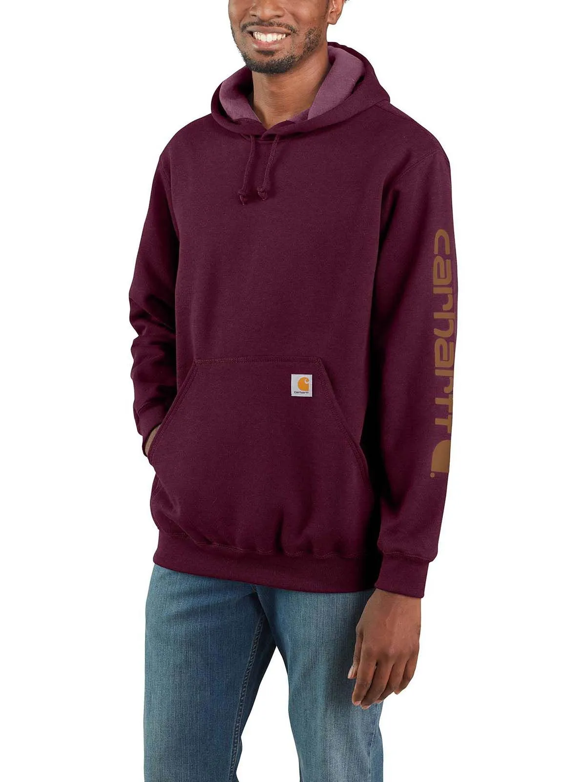 K288 Hoodie with Sleeve Logo Loose fit - Carhartt