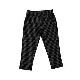 Karibou Kids Henry Boys Check Trousers - Black Noir