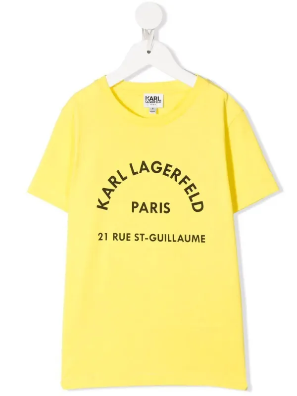 Karl Lagerfeld T-Shirt Maison Yellow