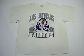 Los Angeles Raiders Vintage 1993 TAZ 90's Made in USA Single Stitch T-Shirt