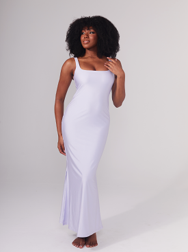 Lux Square Neck Tank Brami Maxi Dress