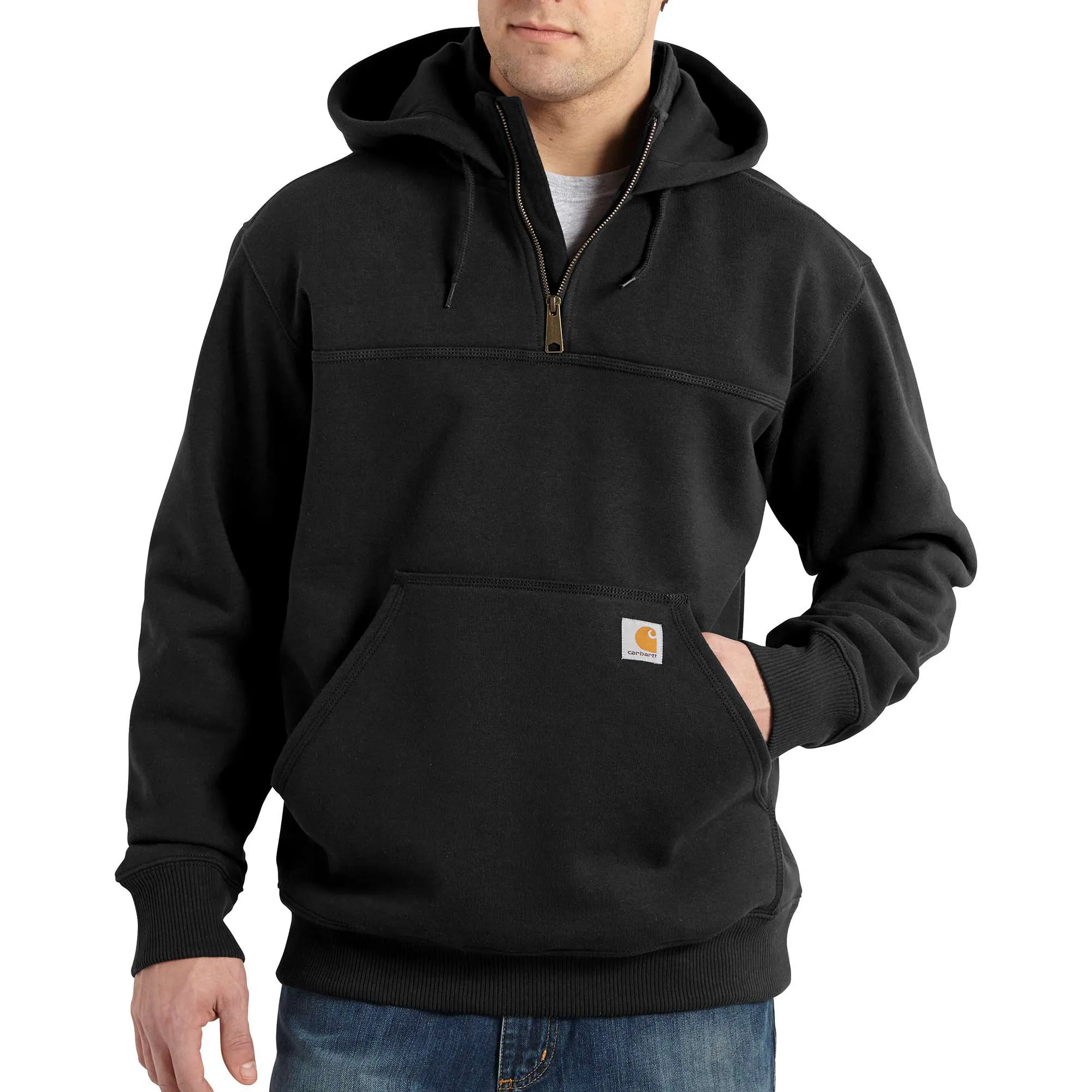 Men’s Carhartt HOODIE RAIN DEFENDER LOOSE FIT HEAVYWEIGHT QUARTER-ZIP