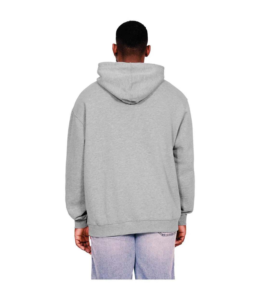 Mens core ringspun cotton oversized hoodie heather grey Casual Classics