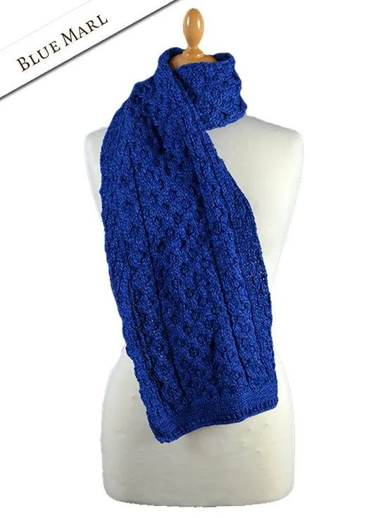 Merino Honeycomb Scarf