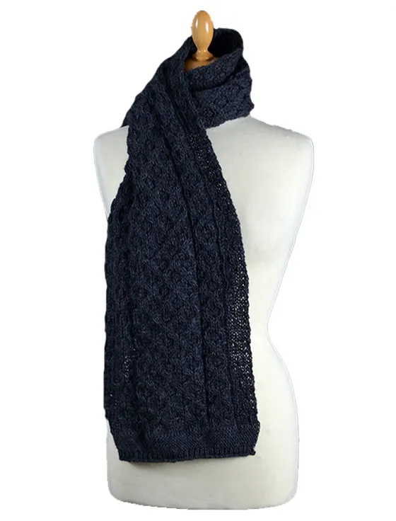 Merino Honeycomb Scarf