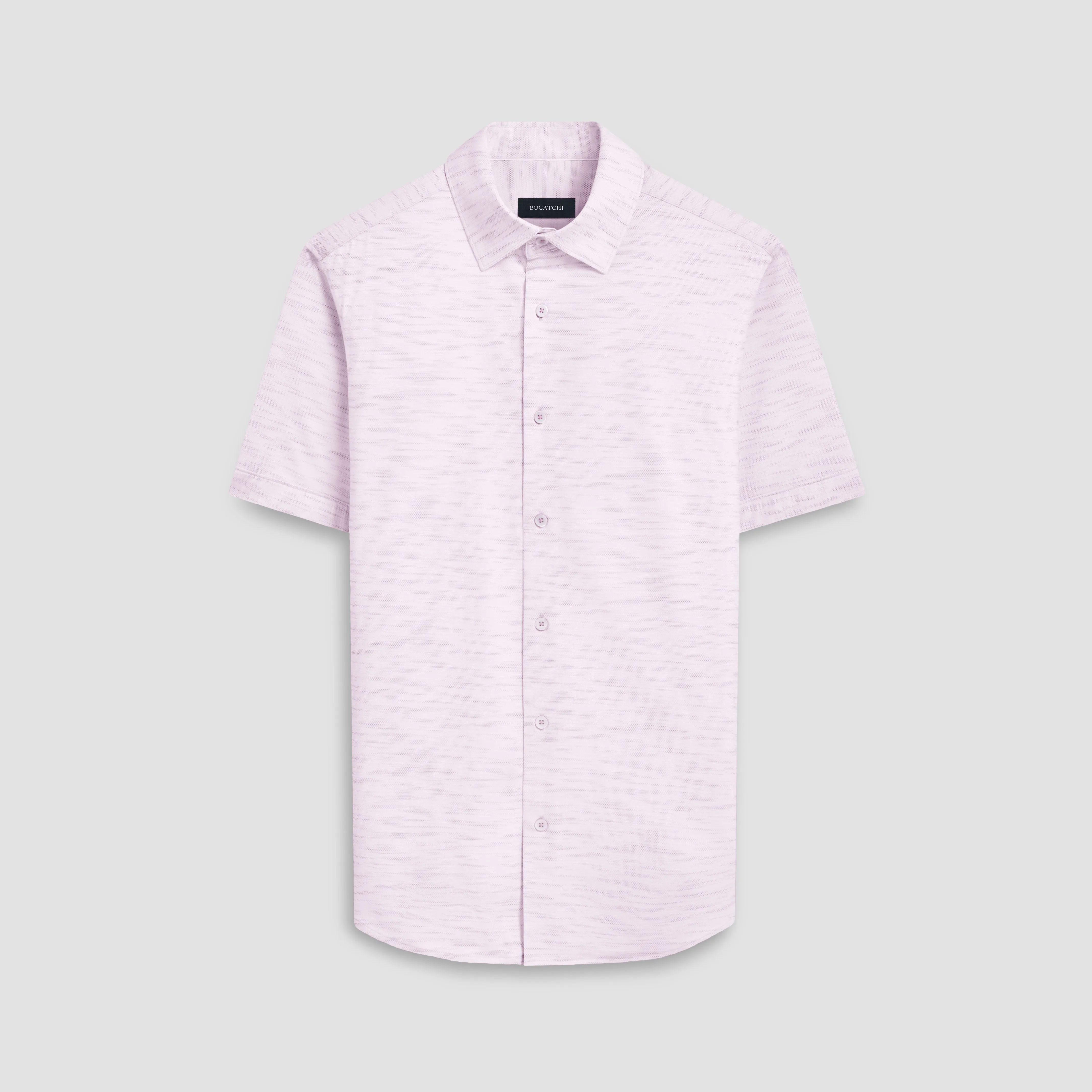 Miles Stitch Print OoohCotton Short Sleeve Shirt