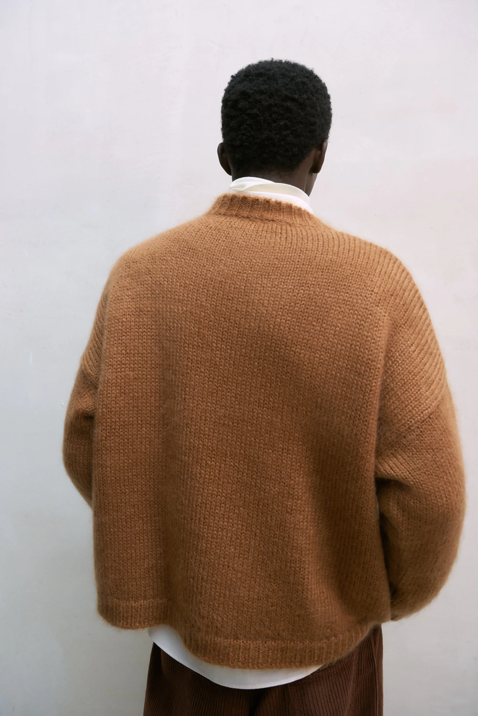 MOHAIR SWEATER | TOFFEE