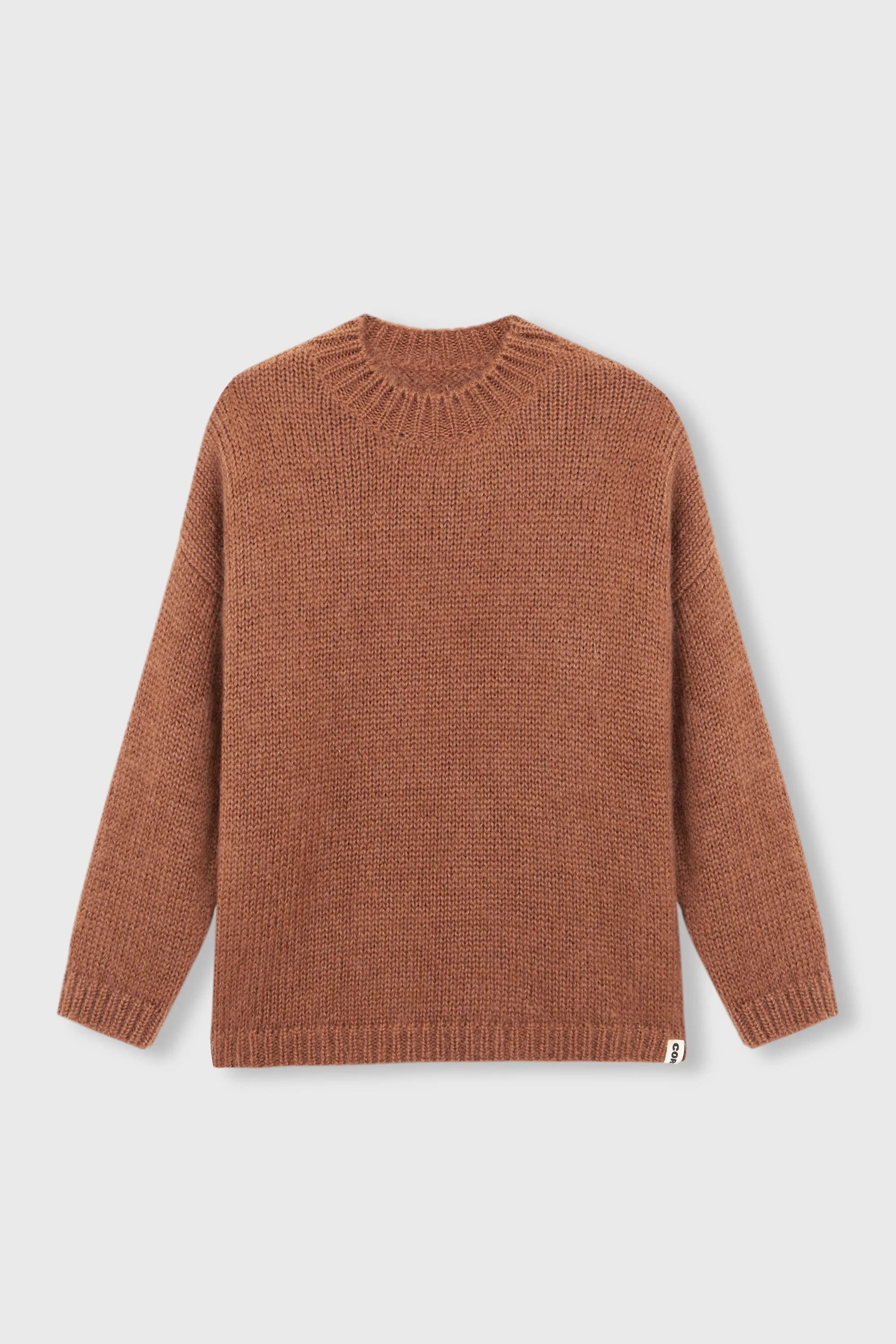 MOHAIR SWEATER | TOFFEE