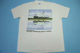 Nasa Kennedy Space Center Vintage 90's Shuttle Landing Single Stitch USA T-Shirt