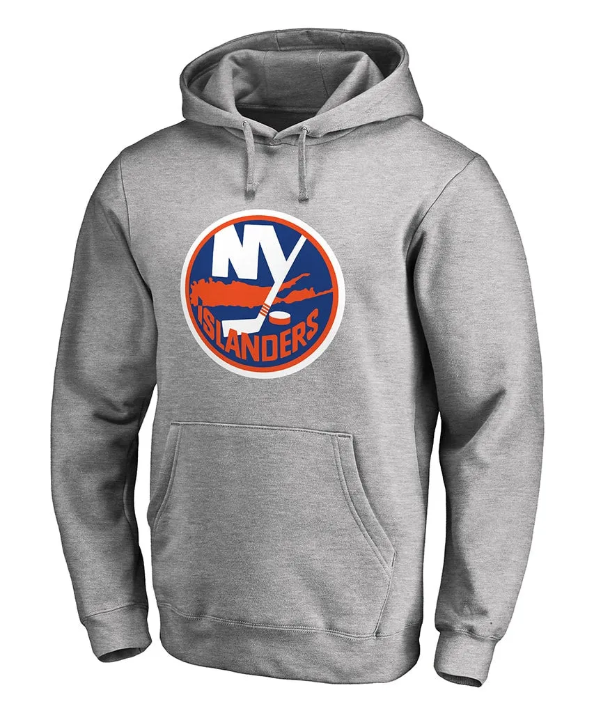 NEW YORK ISLANDERS FANATICS MEN'S PRIMARY LOGO HOODIE