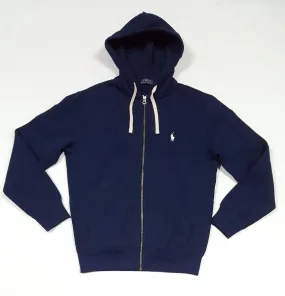 Nwt Polo Ralph Lauren Navy/White Small Pony Hoodie