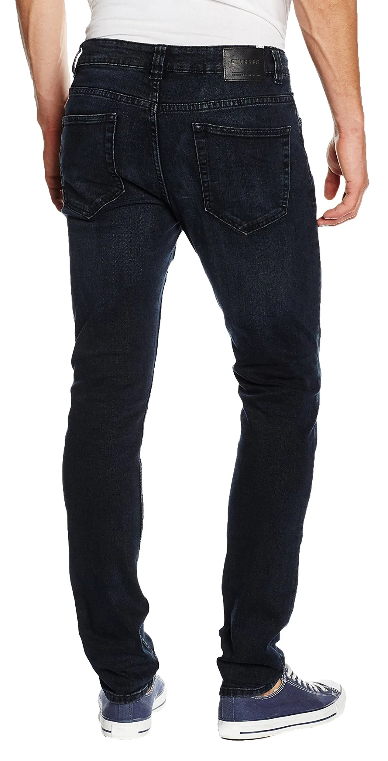 Only & Sons Loom Slim Fit Jeans 4358 Dark Blue Denim