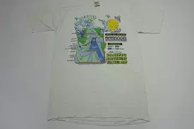 Pacific Northwest Weather Map 1994 Vintage 90's Eagle USA Tourist T-Shirt