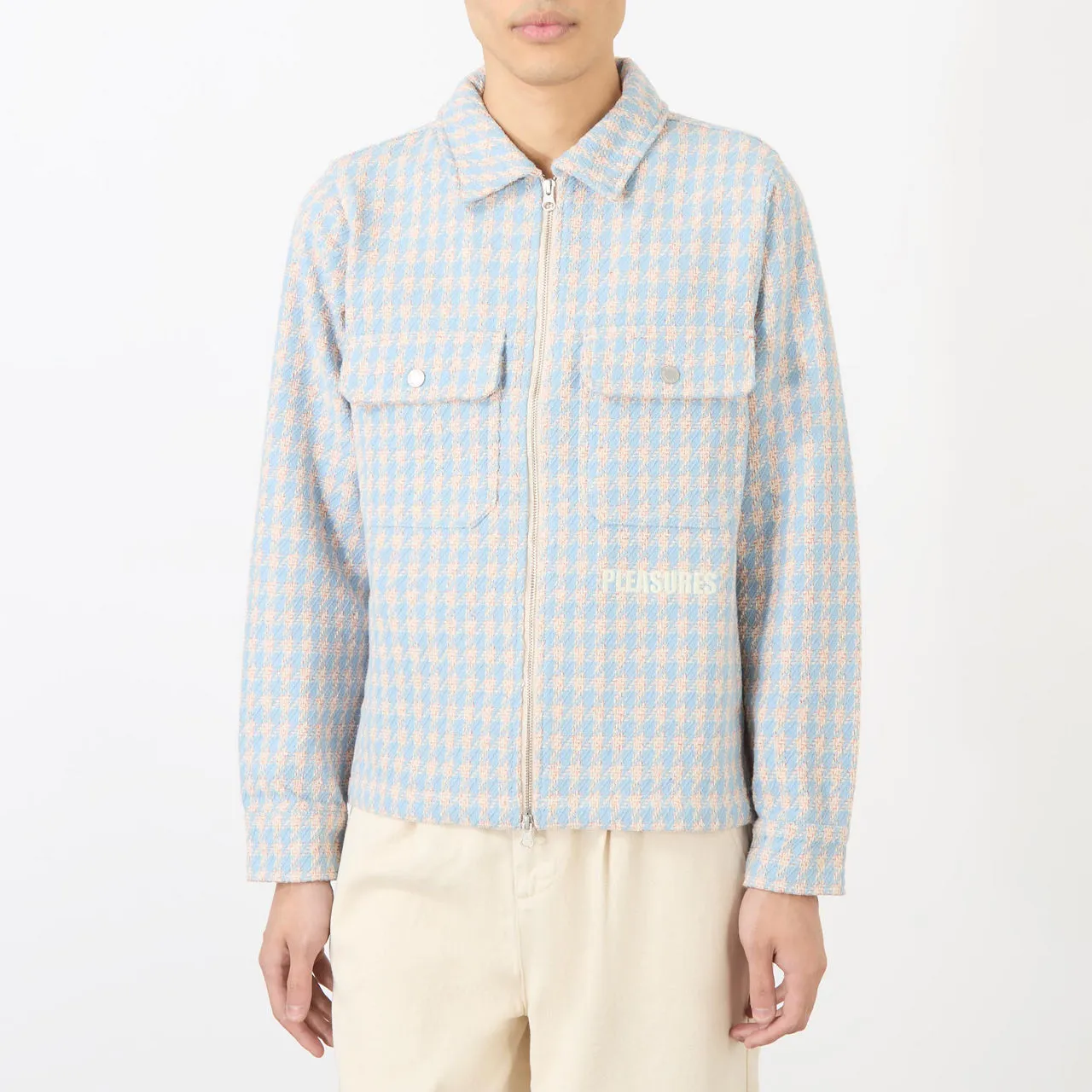 PLEASURES Folklore Work Jacket - Blue