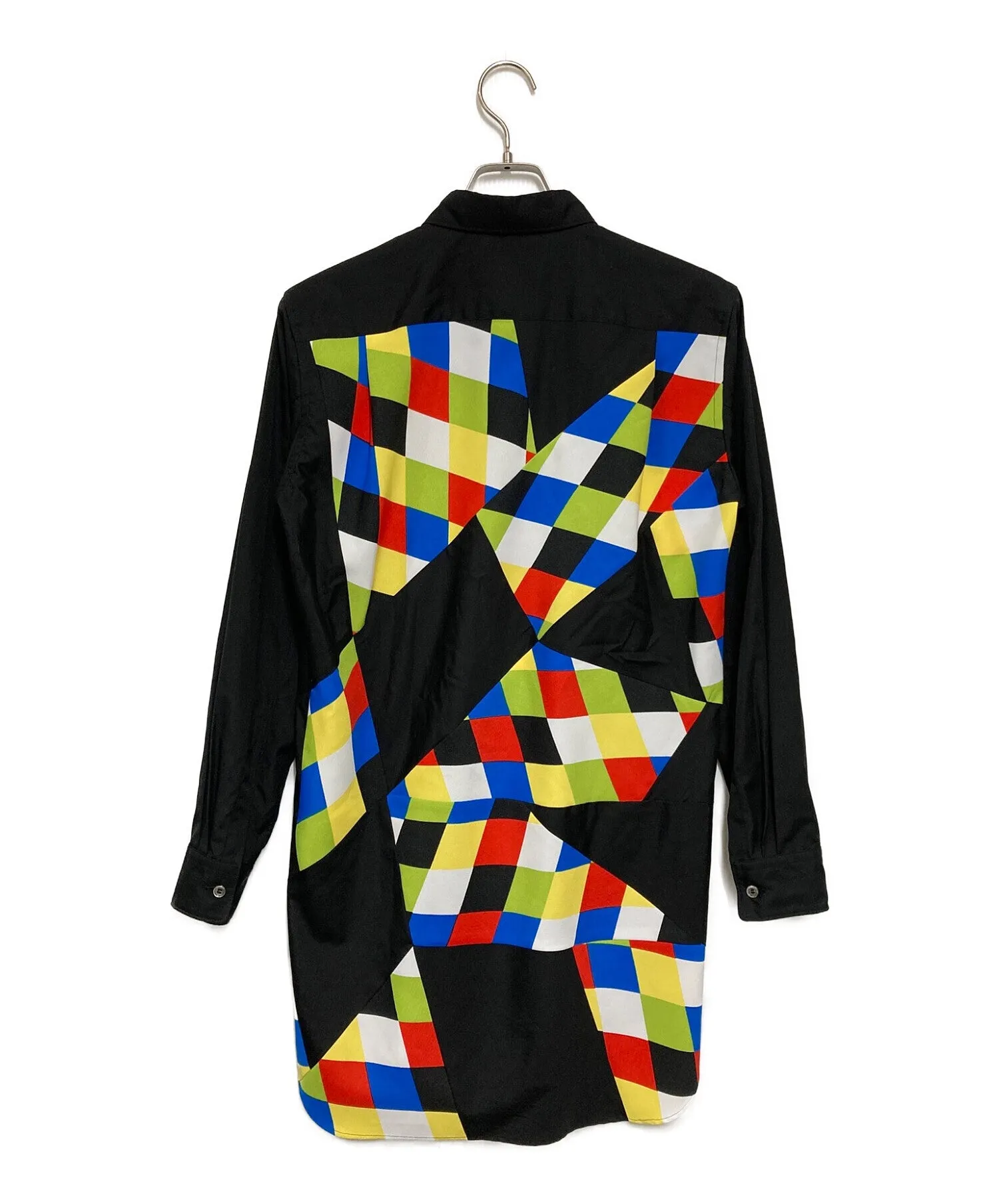 [Pre-owned] COMME des GARCONS HOMME PLUS Geometric Pattern Long Long Sleeved Shirt PK-B006