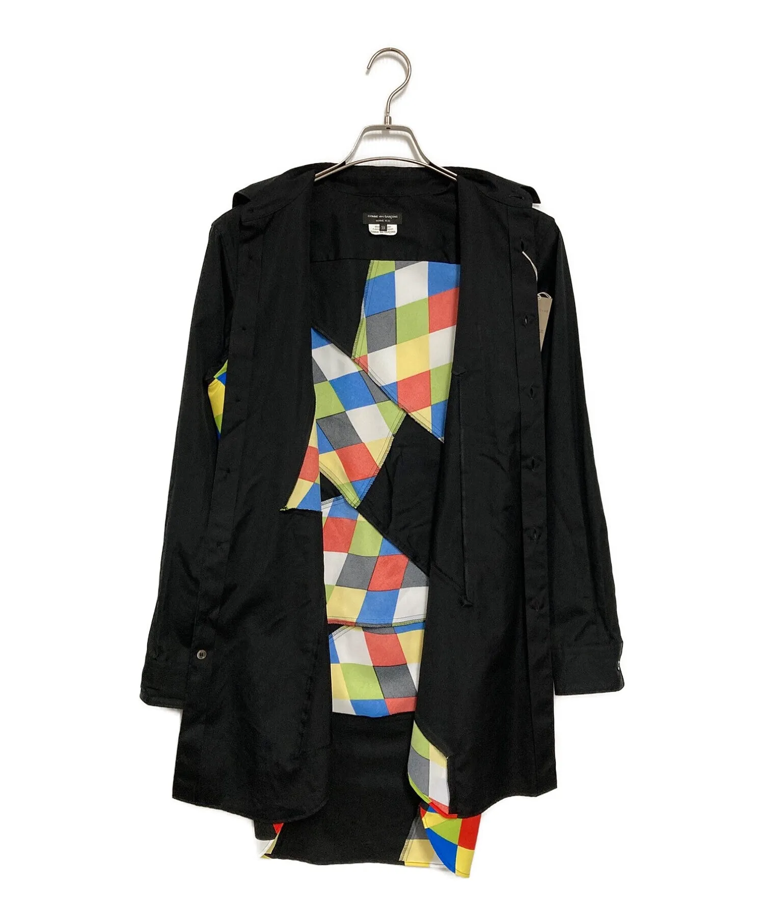 [Pre-owned] COMME des GARCONS HOMME PLUS Geometric Pattern Long Long Sleeved Shirt PK-B006