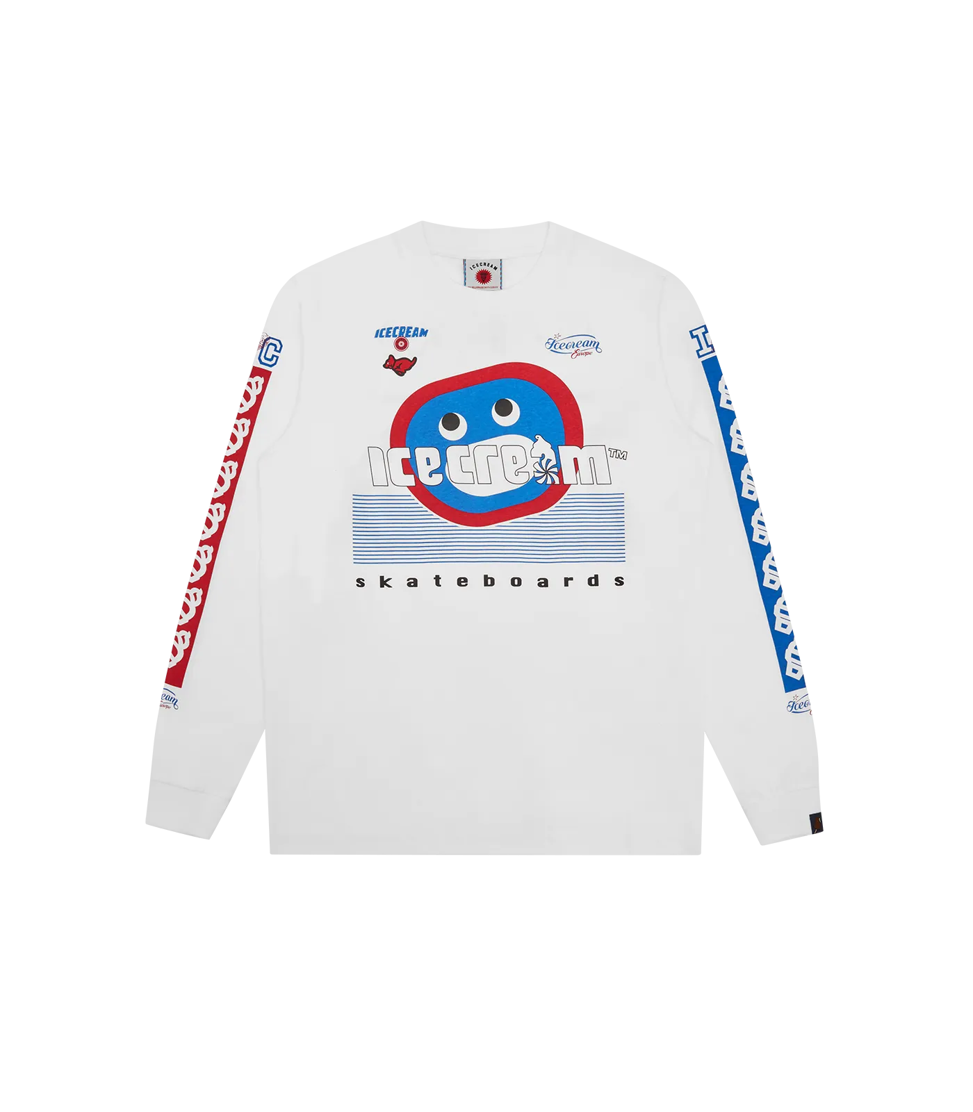 RACING L/S T-SHIRT - WHITE