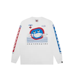 RACING L/S T-SHIRT - WHITE