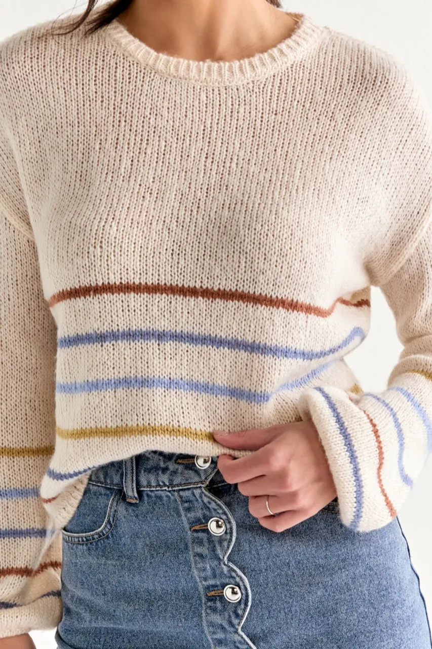 Renly Striped Sweater 