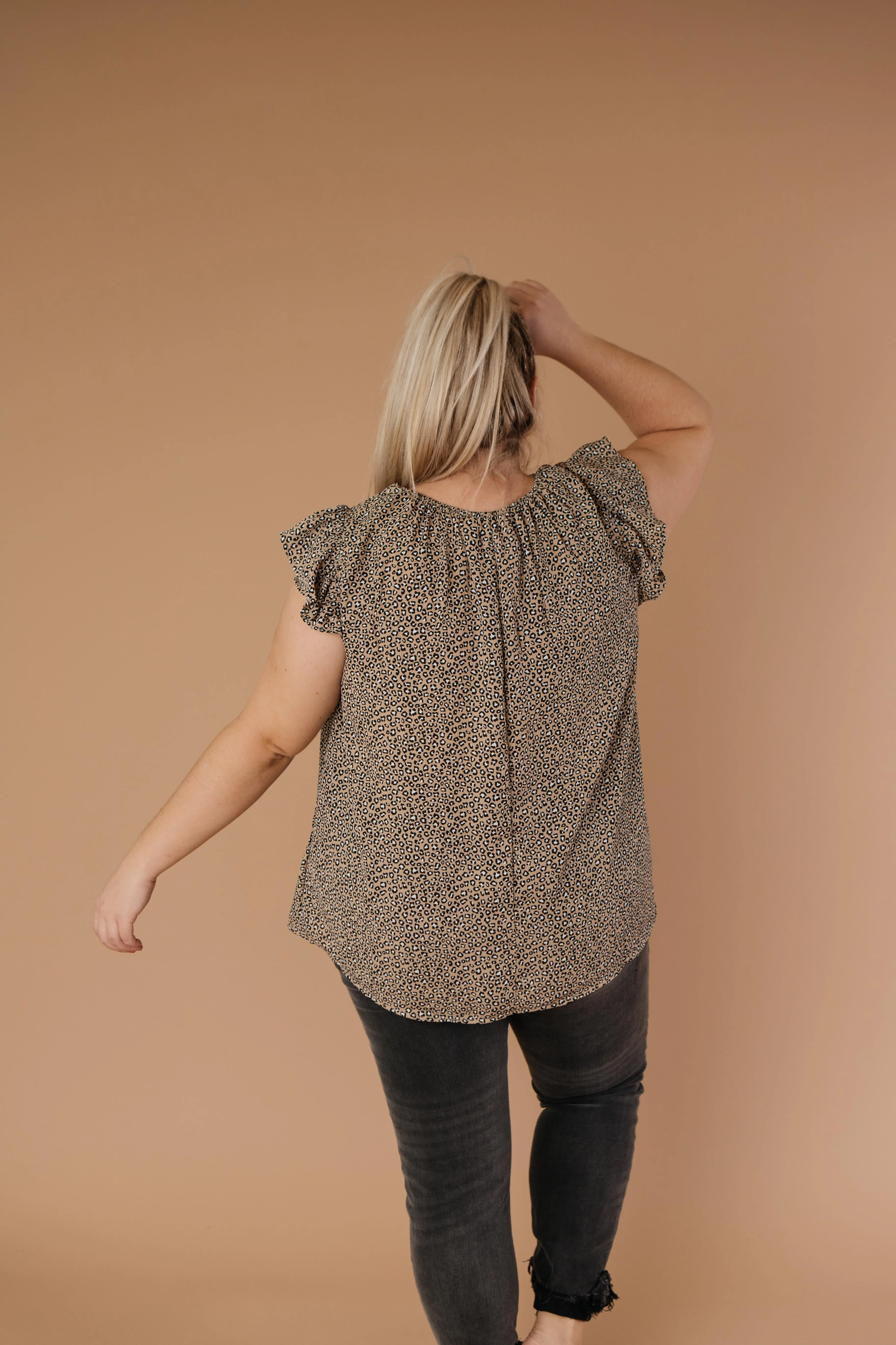 Ruffled Yoke Blouse - On Hand