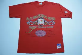 San Francisco 49ers Vintage 90's Nutmeg Mills Made in USA Single Stitch T-Shirt