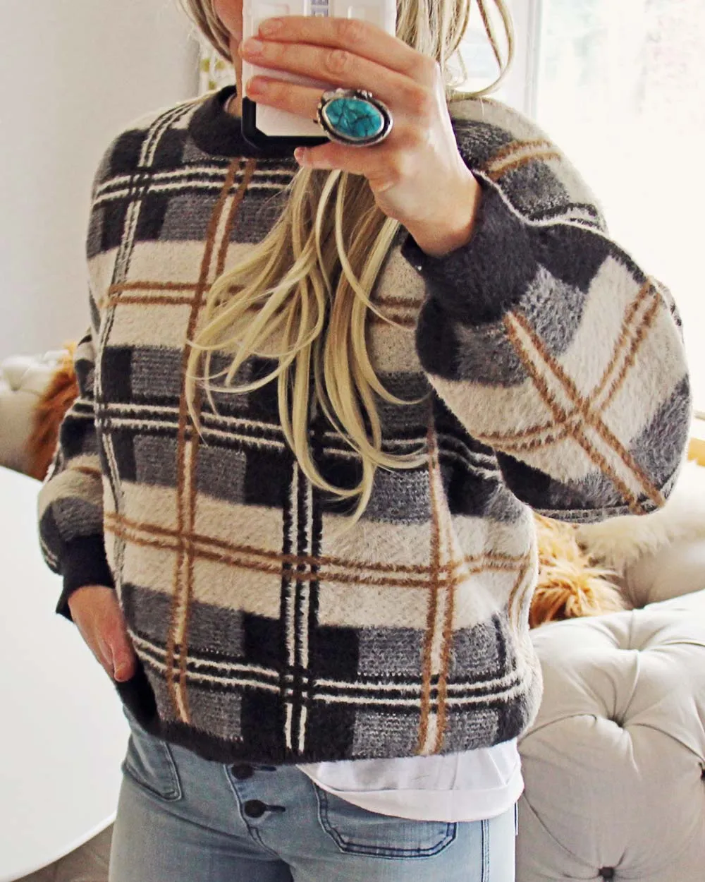 Scottish Plaid Sweater