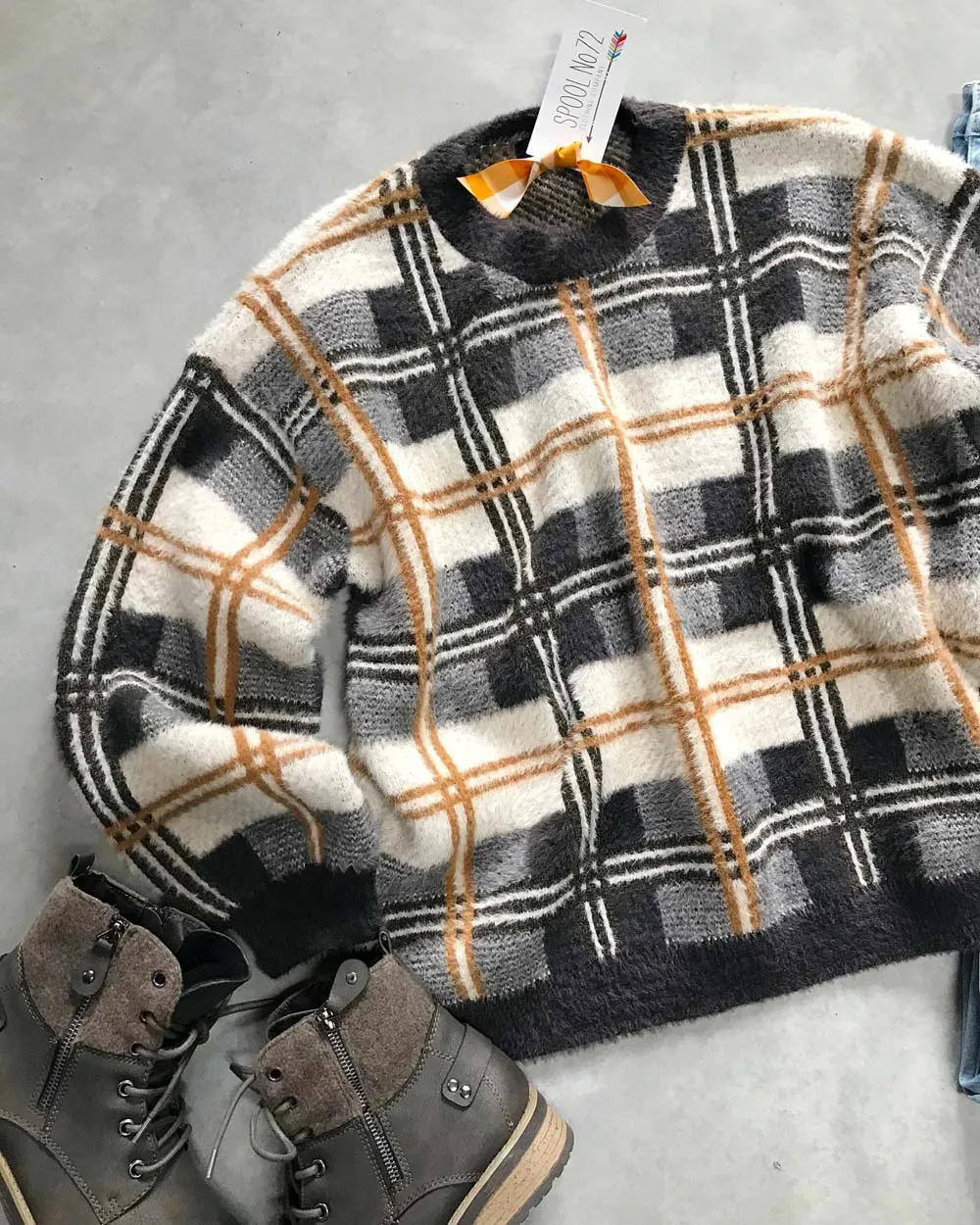 Scottish Plaid Sweater