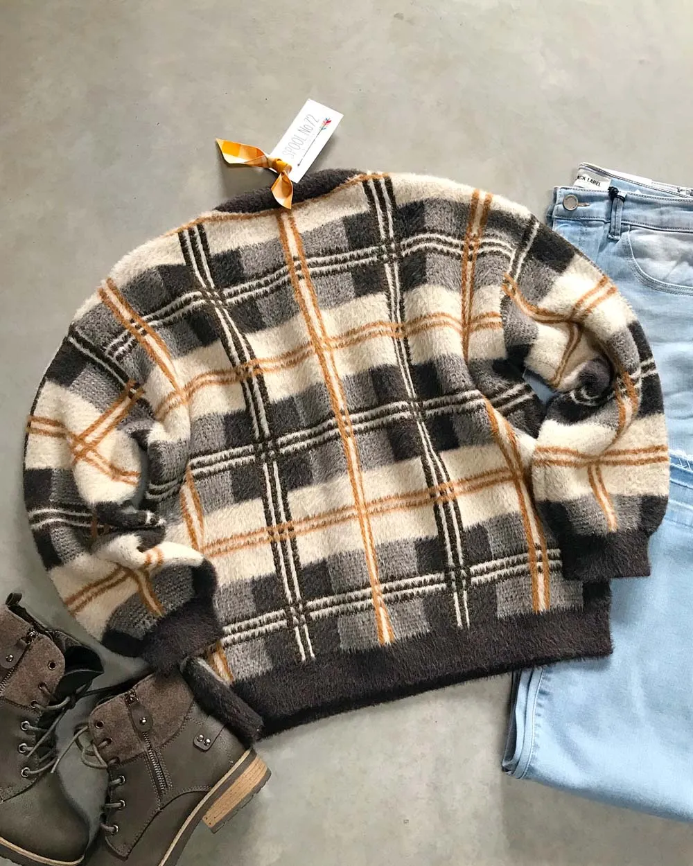 Scottish Plaid Sweater