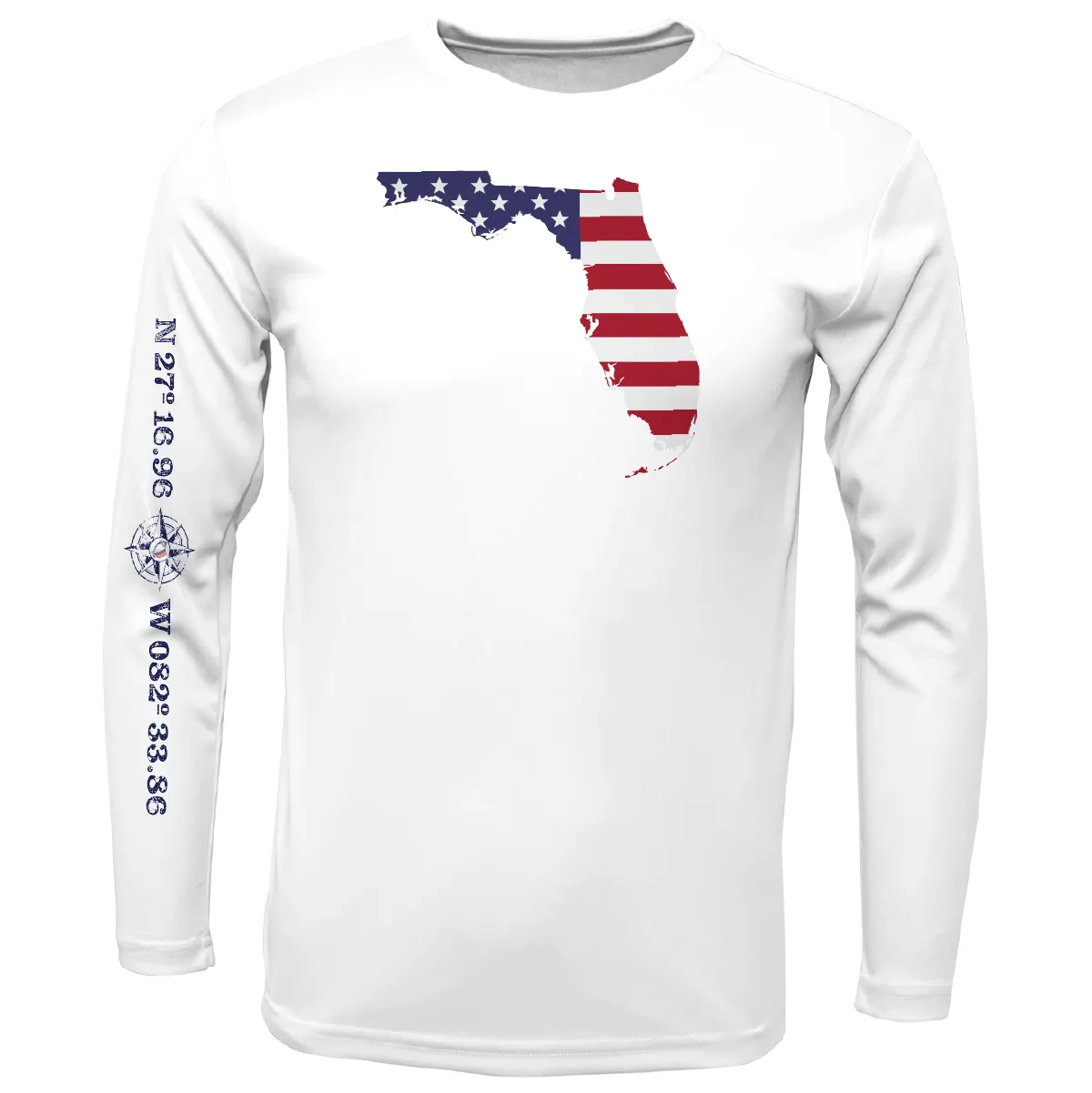 Siesta Key, FL Florida USA Long Sleeve UPF 50+ Dry-Fit Shirt