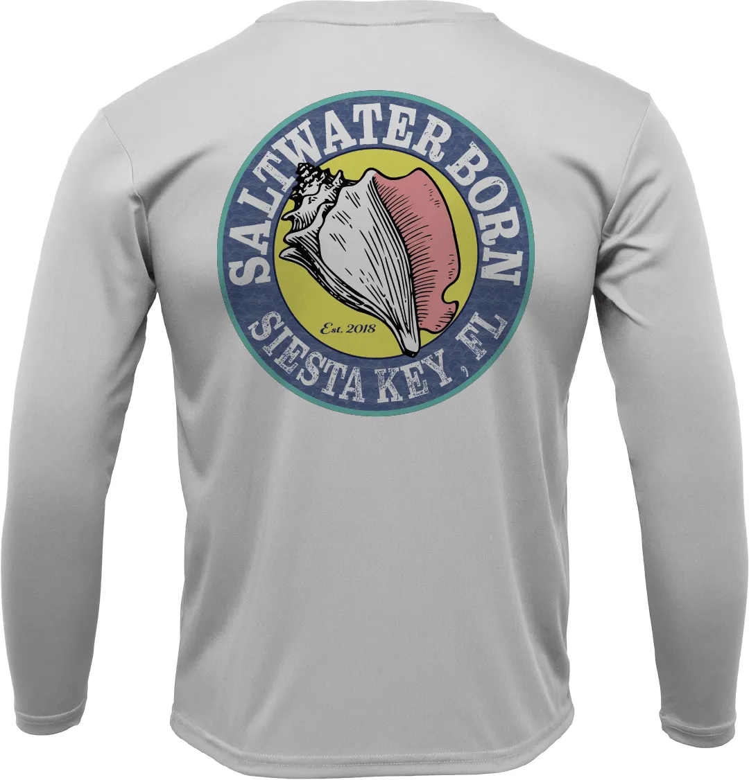 Siesta Key, FL Florida USA Long Sleeve UPF 50+ Dry-Fit Shirt