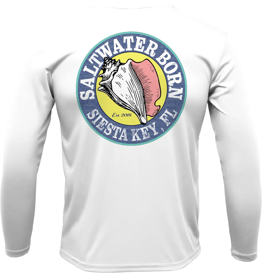 Siesta Key, FL Florida USA Long Sleeve UPF 50+ Dry-Fit Shirt