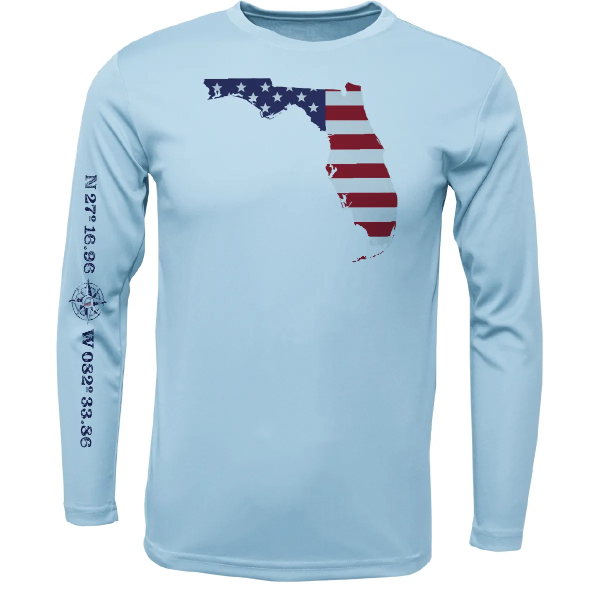 Siesta Key, FL Florida USA Long Sleeve UPF 50+ Dry-Fit Shirt