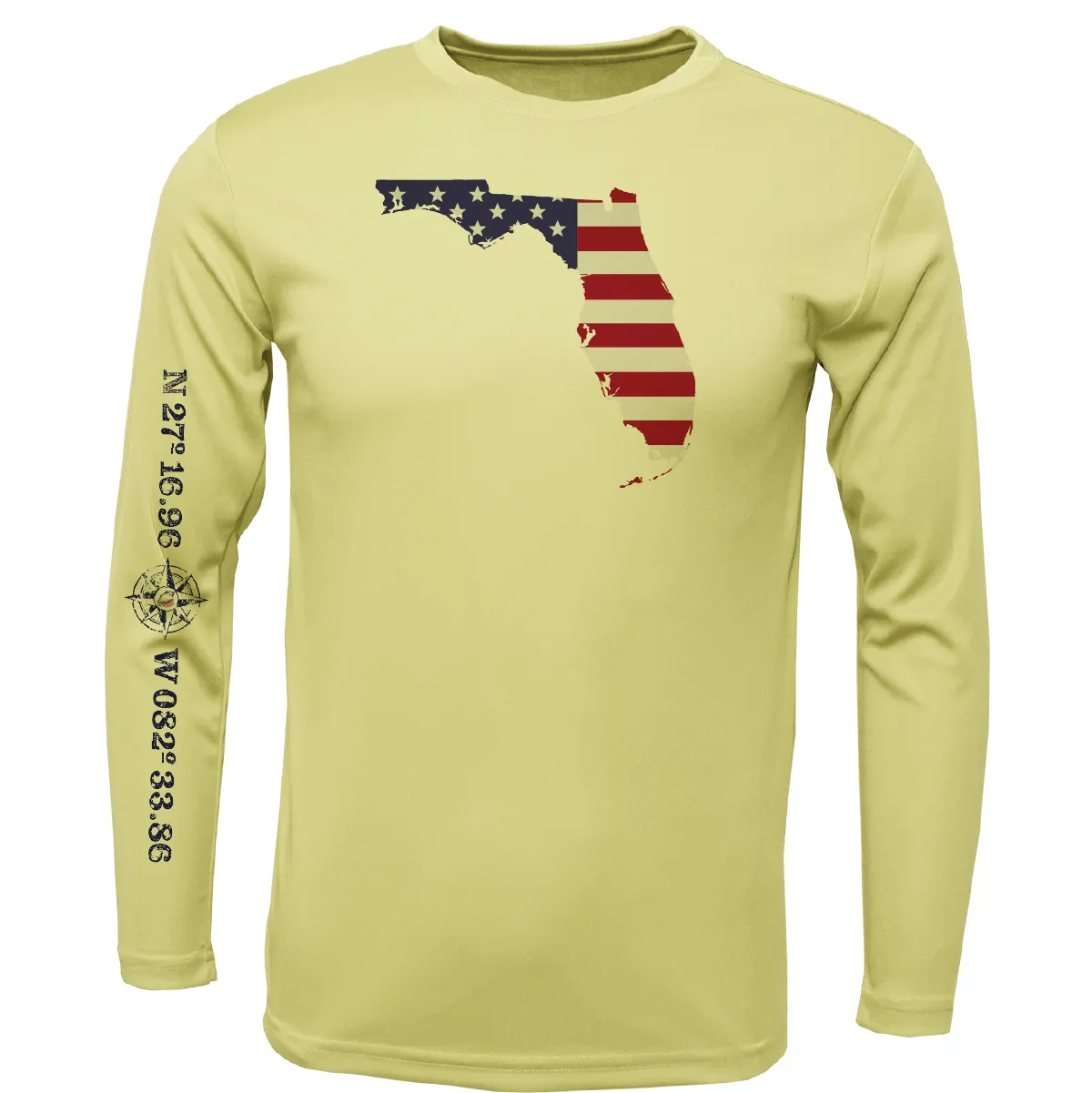 Siesta Key, FL Florida USA Long Sleeve UPF 50+ Dry-Fit Shirt