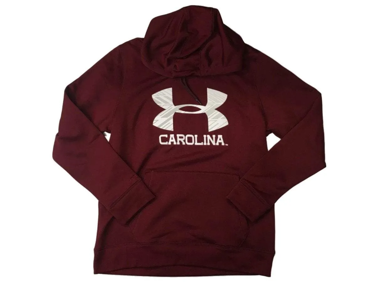 South Carolina Gamecocks Under Armour Garnet Storm1 Loose Hoodie Sweatshirt (L)