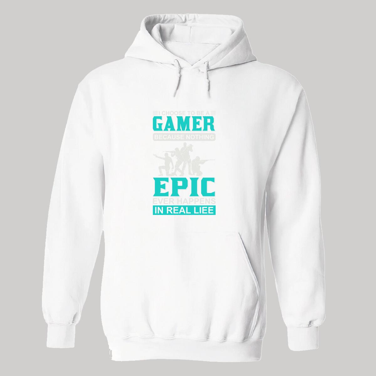 Sudadera Hombre  Hoodie Gamer Videojuegos Frases 001