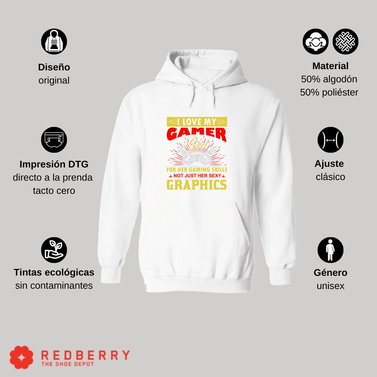 Sudadera Hombre  Hoodie Gamer Videojuegos Frases 003