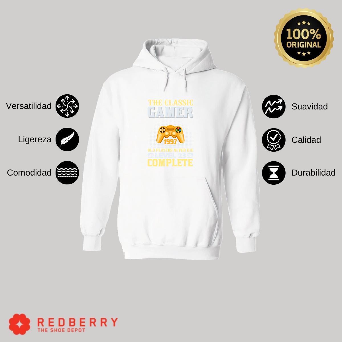 Sudadera Hombre  Hoodie Gamer Videojuegos Frases 041