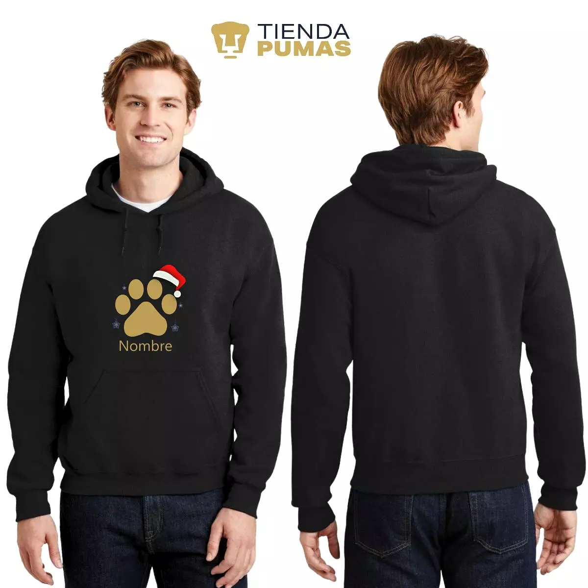 Sudadera Hombre Hoodie  Pumas UNAM Garra