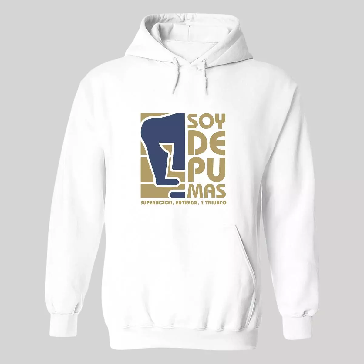 Sudadera Hombre Hoodie  Pumas UNAM Soy de Pumas