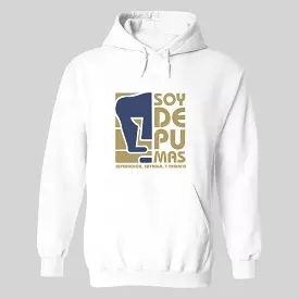 Sudadera Hombre Hoodie  Pumas UNAM Soy de Pumas