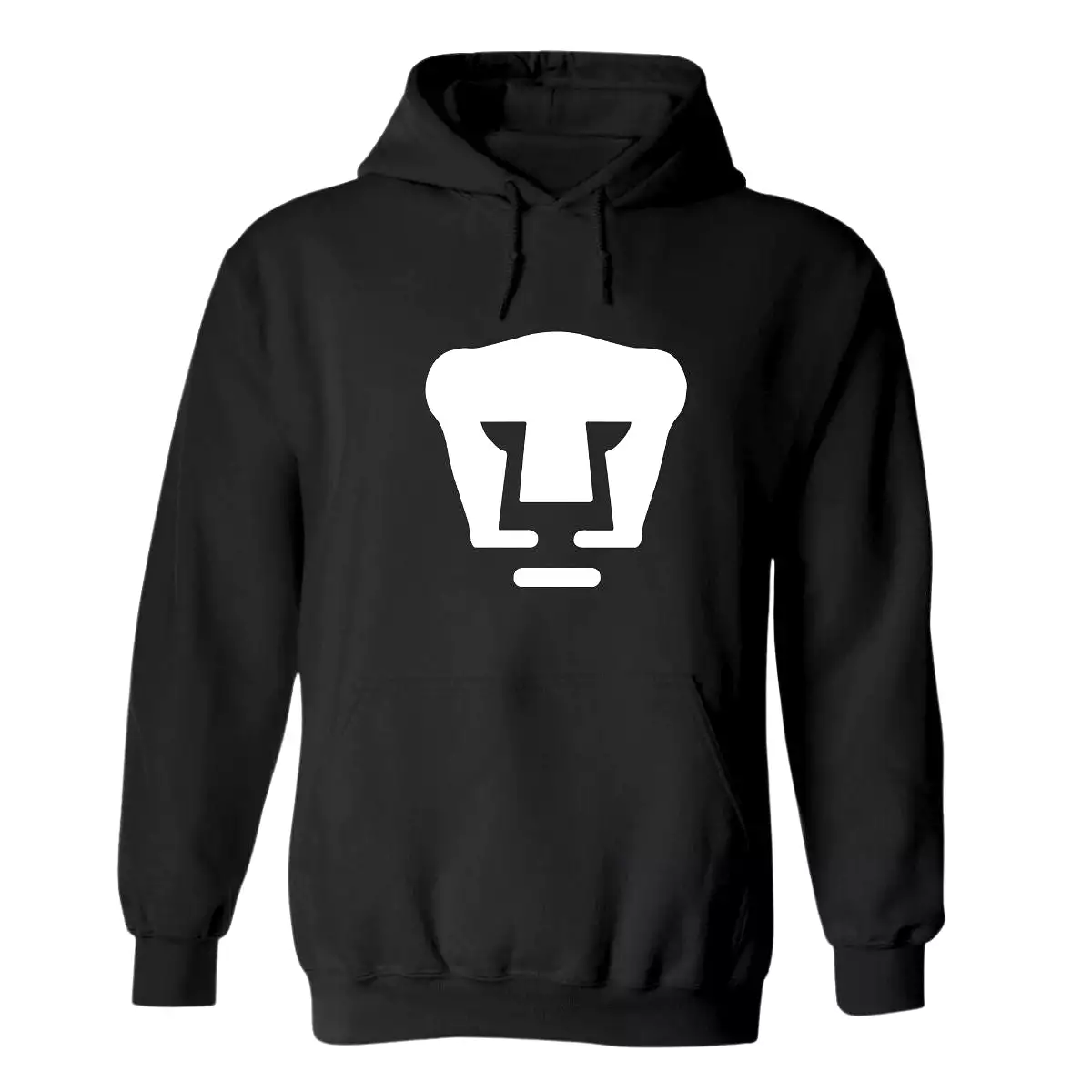 Sudadera para Hombre Hoodie Pumas UNAM Logo Blanco