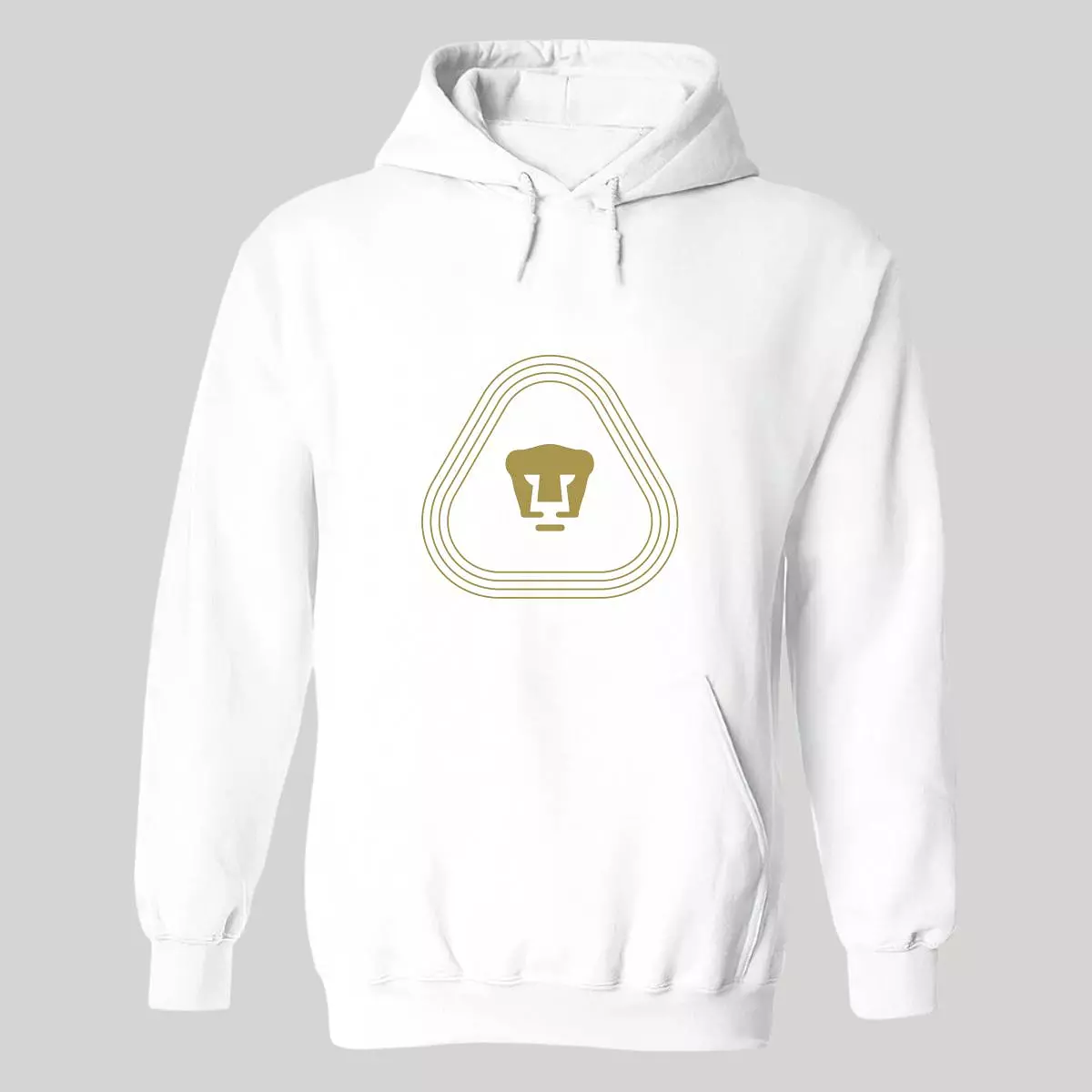 Sudadera para Hombre Hoodie Pumas UNAM Logo Líneas