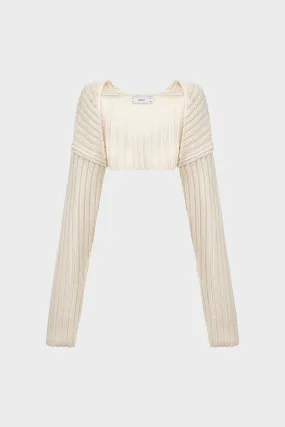 Sweater Sleeve - White