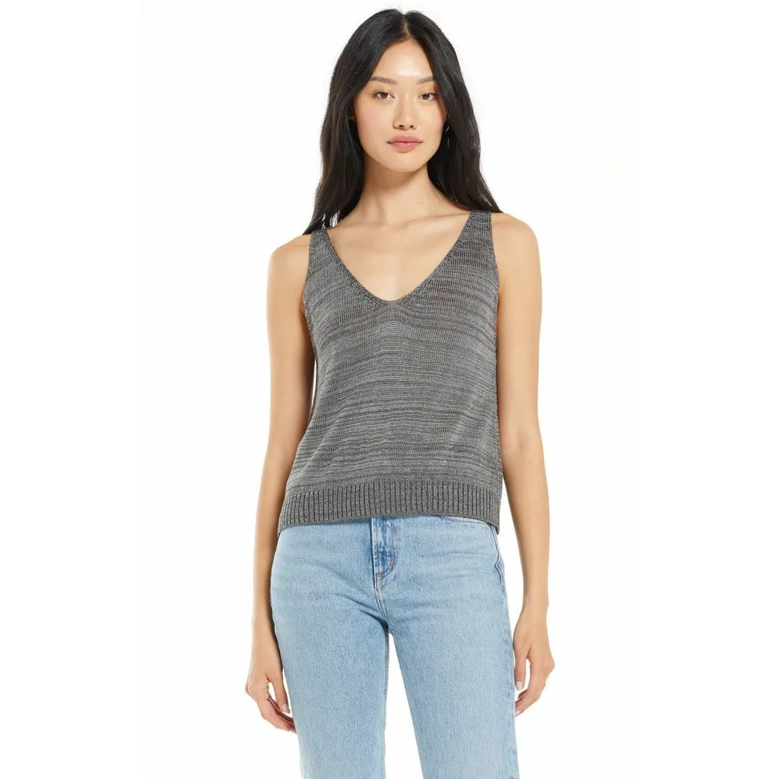 Thalia V-Neck Sweater Tank