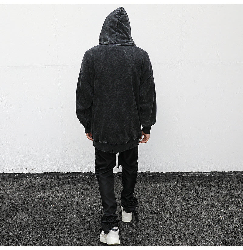 The Distressed Loose Hoodie