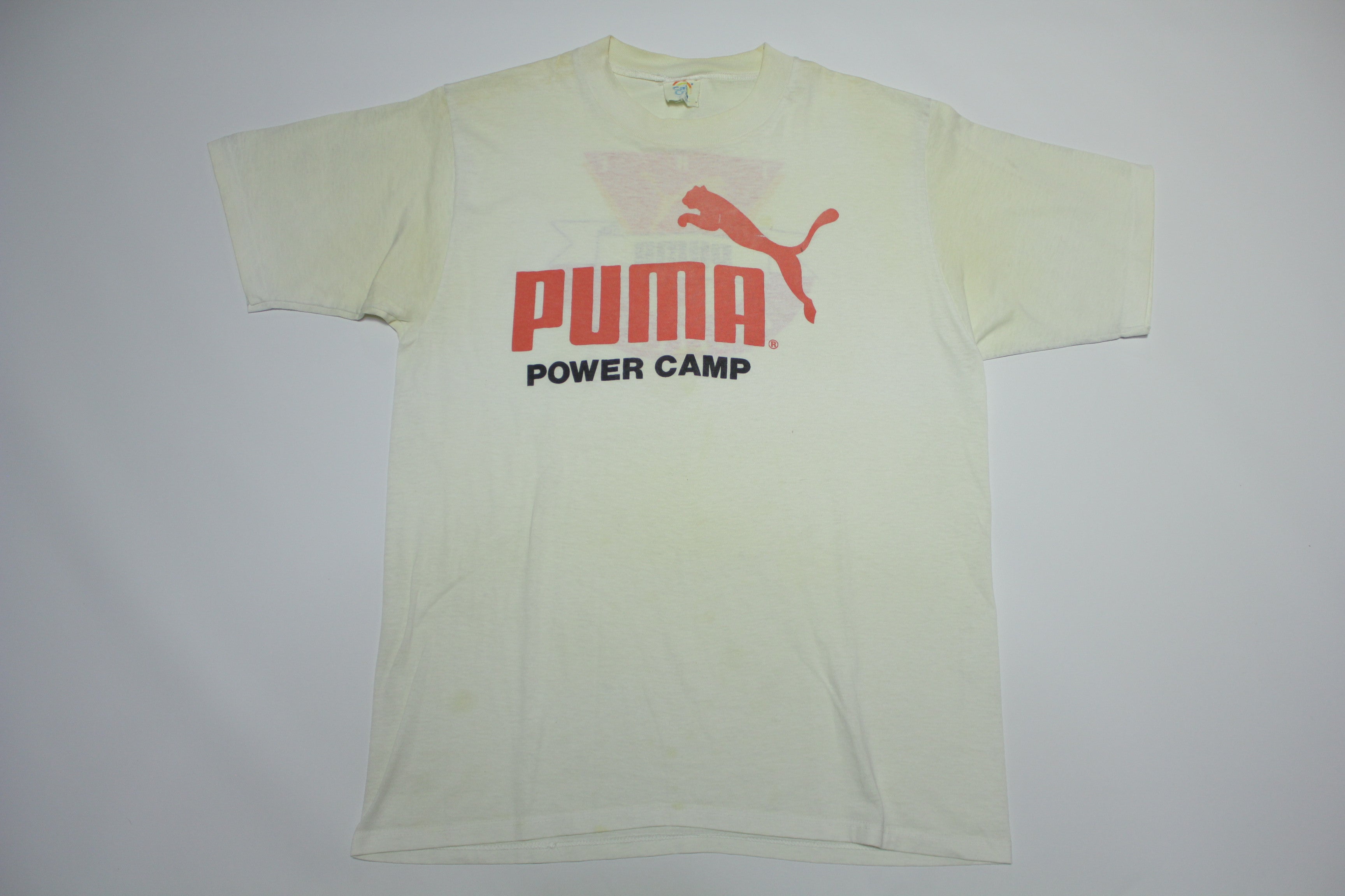 The Puma Challenge Power Camp Vintage 80's Cal Cru Single Stitch T-Shirt